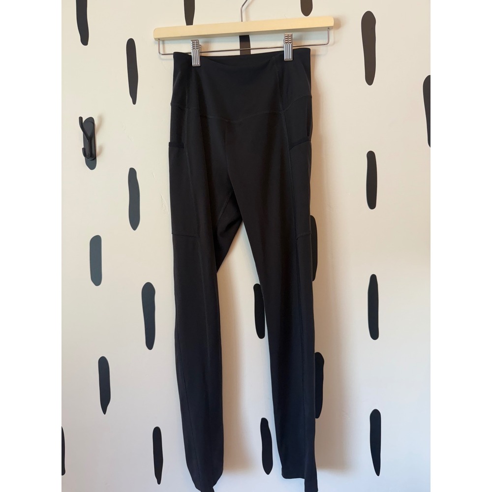 Gymshark Black Training‎ Leggings High Waisted Pocket Workout Gym Activewear